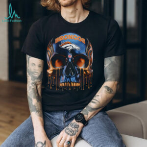 Broncos Fanatic Skull Shirt