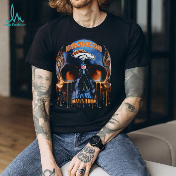 Broncos Fanatic Skull Shirt
