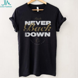 Broncos Team Store Brisbane Broncos Finals Never Back Down T Shirt