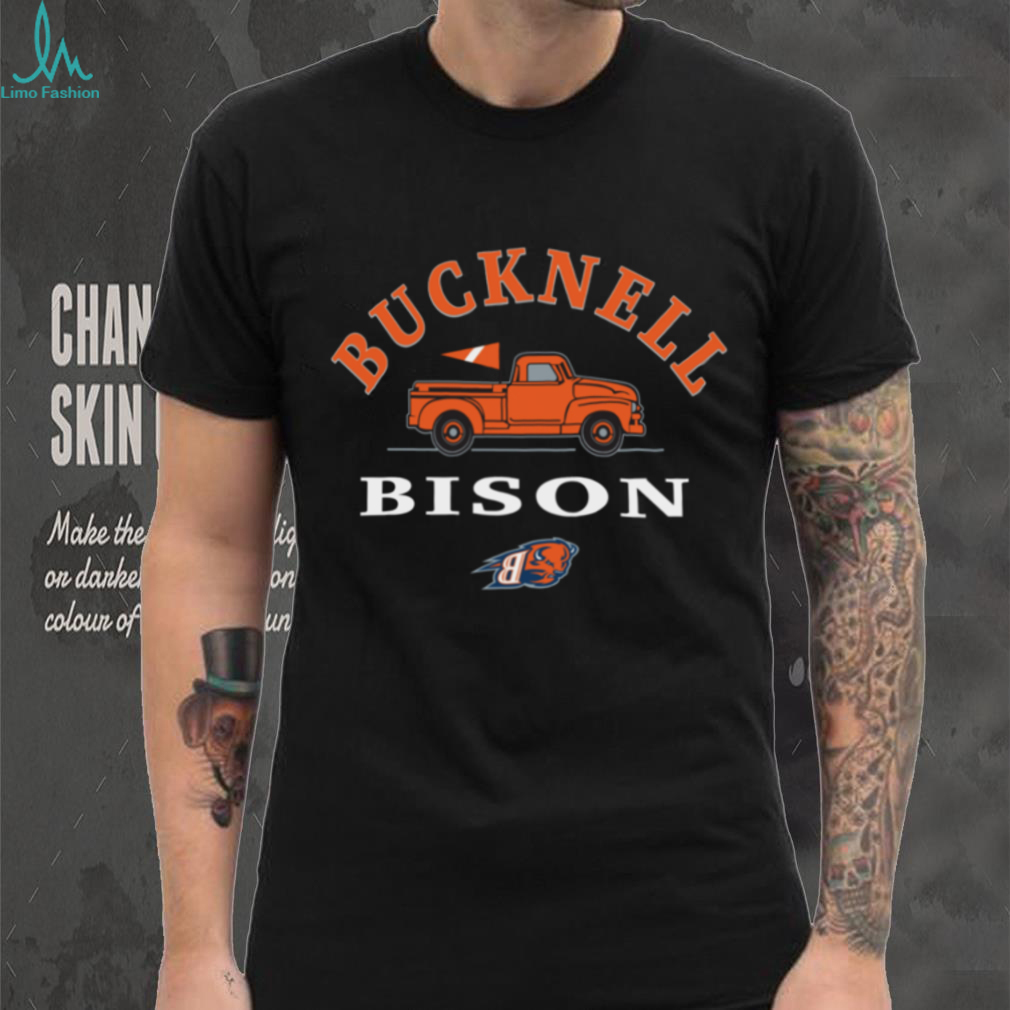 Bucknell Bison Classic College Truck Graphic Shirt Bucknell Bison Classic College Truck Graphic Shirt