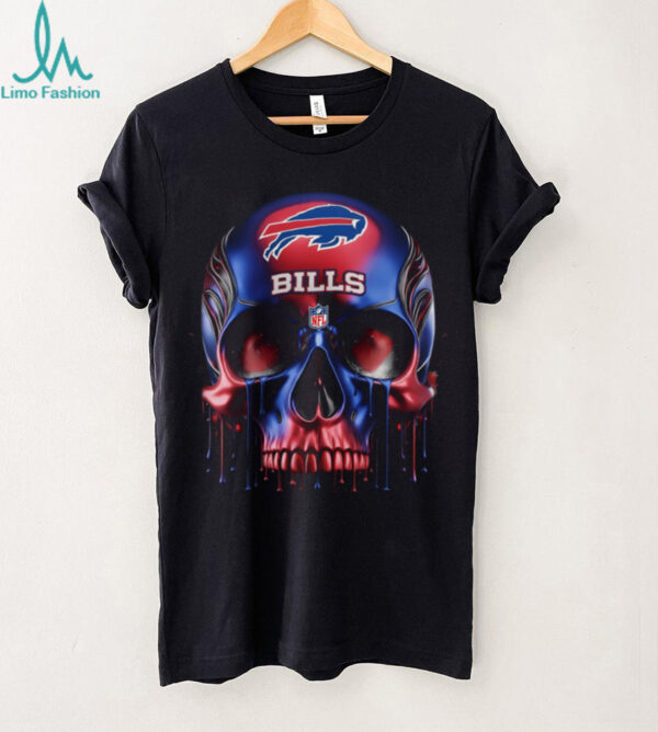 Buffalo Bills Dripping Skull Shirt