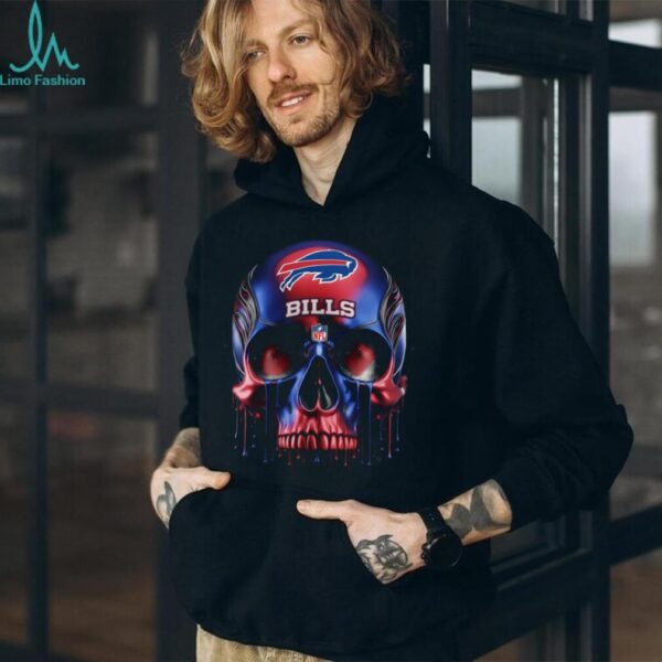 Buffalo Bills Dripping Skull Shirt