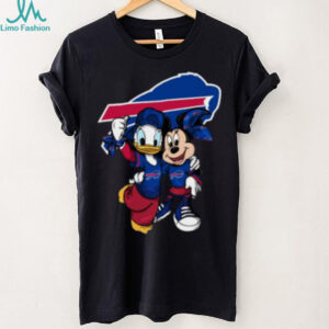 Buffalo Bills Mickey Mouse and Donald Duck Football Players Shirt
