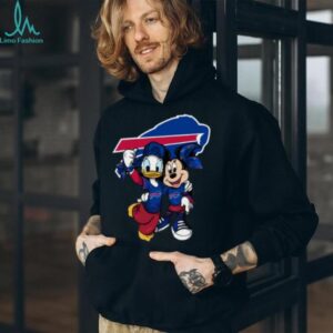 Buffalo Bills Mickey Mouse and Donald Duck Football Players Shirt