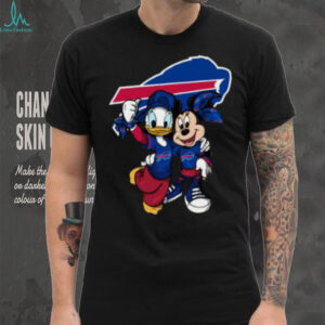 Buffalo Bills Mickey Mouse and Donald Duck Football Players Shirt