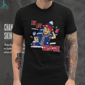 Buffalo Bills The Life Of A Snow Girl cartoon shirt