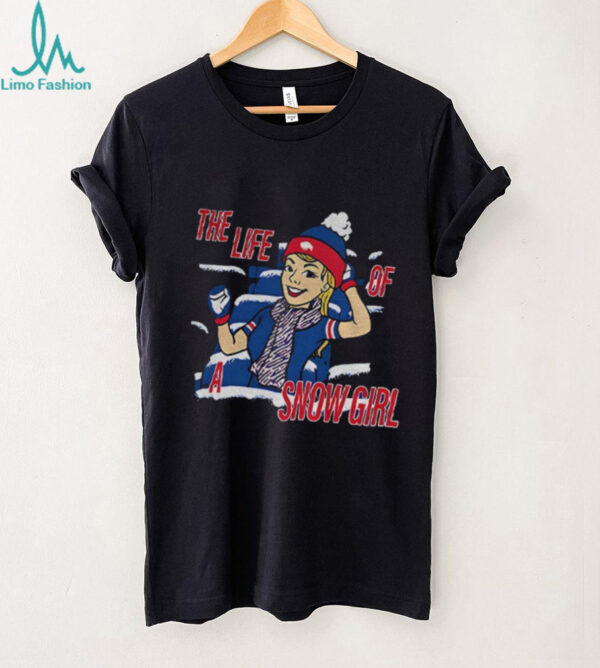 Buffalo Bills The Life Of A Snow Girl cartoon shirt