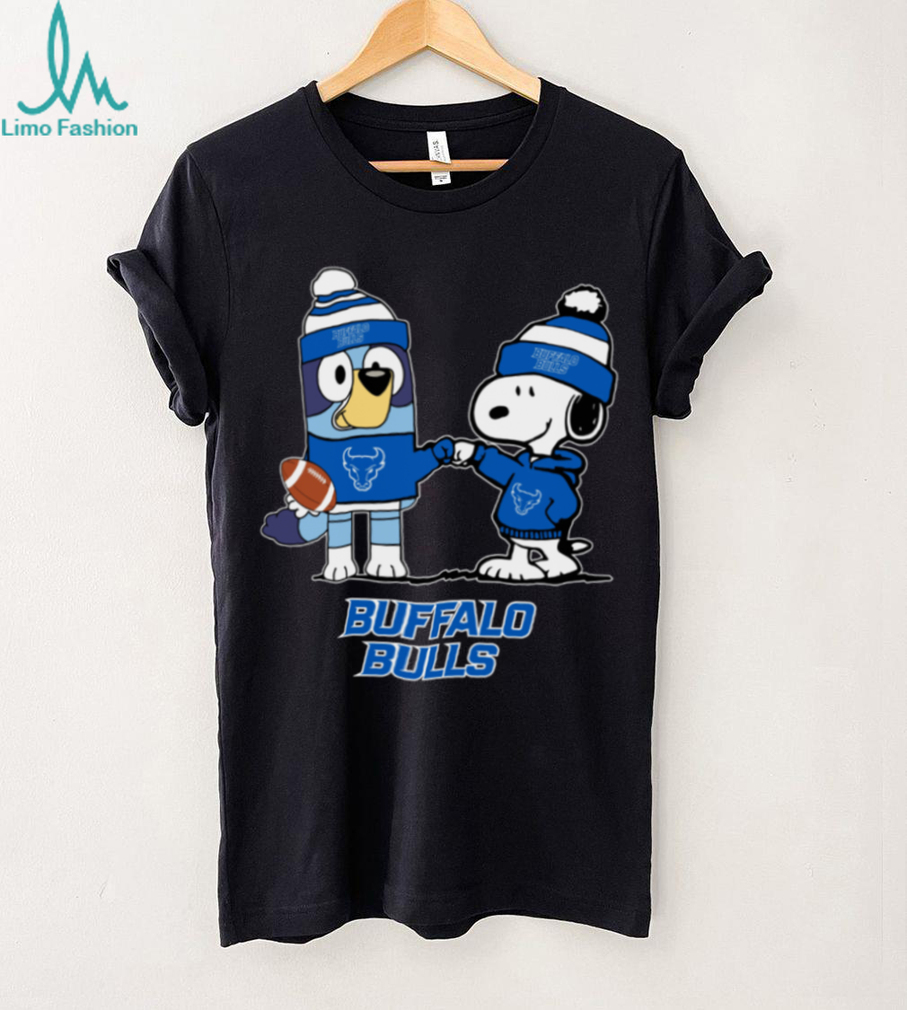 Buffalo Bulls x Snoopy Bluey Christmas Football NCAA TShirt Buffalo Bulls x Snoopy Bluey Christmas Football NCAA TShirt