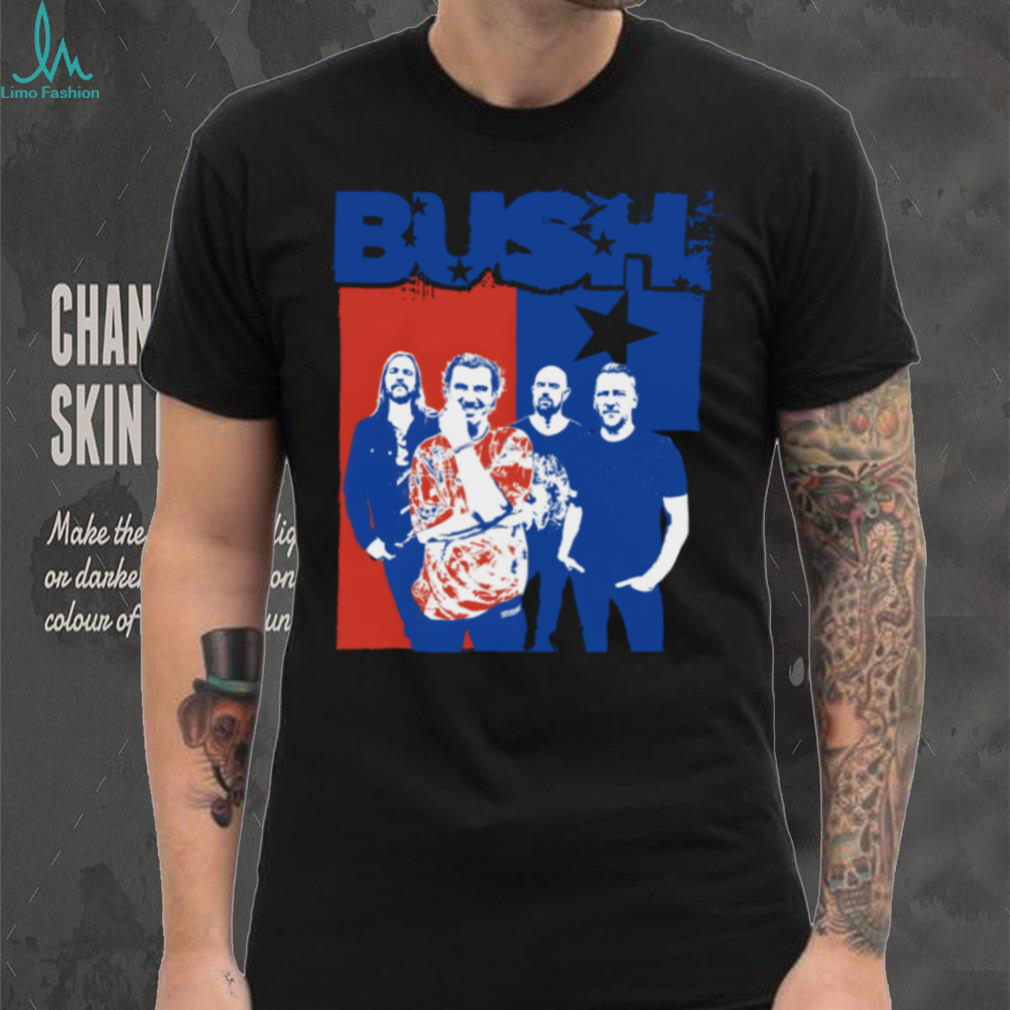 Bush Store Chile White Photo Shirt Bush Store Chile White Photo Shirt