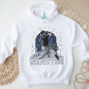 Cal Raleigh Seattle Mariners Gritty Skyline T Shirt