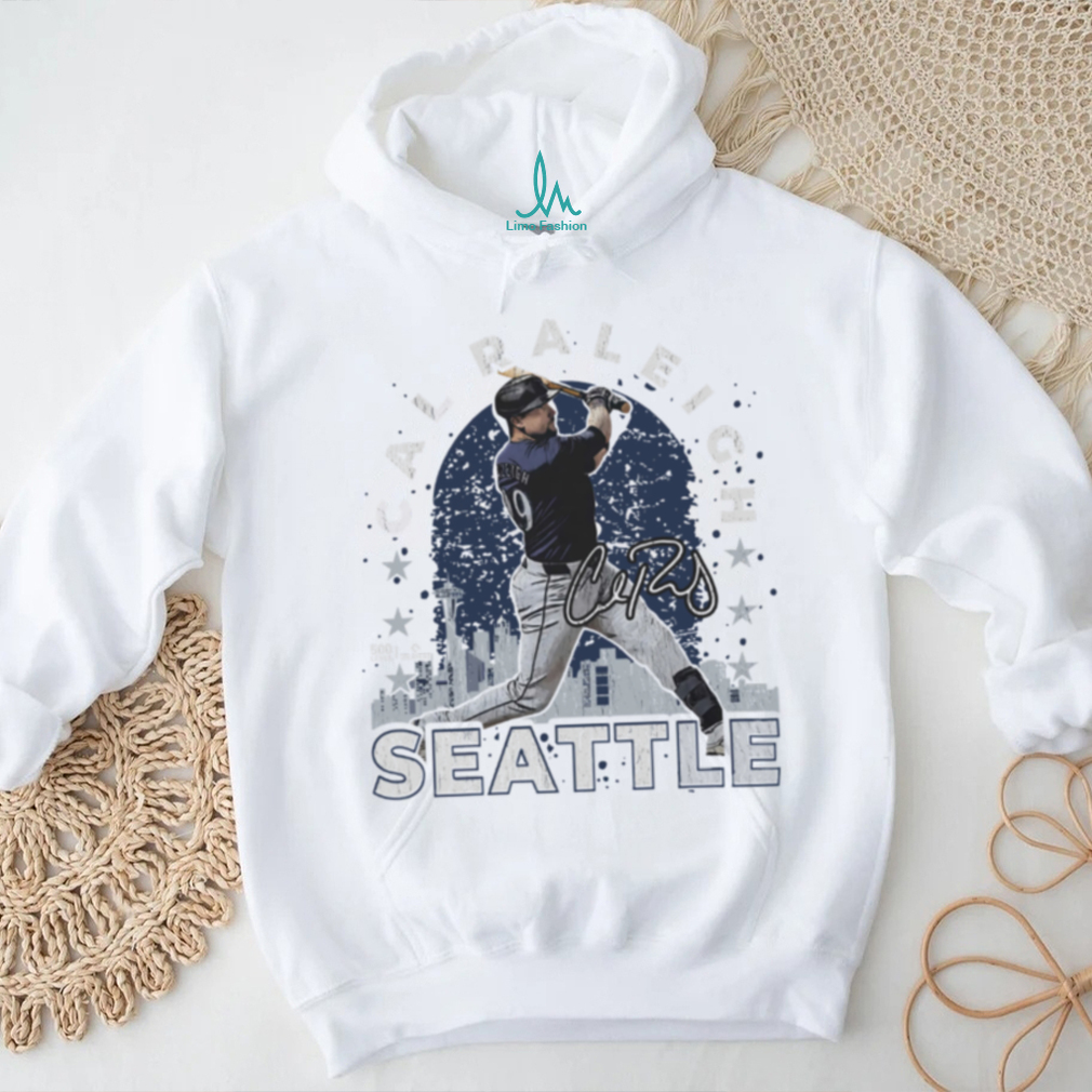 Cal Raleigh Seattle Mariners Gritty Skyline T Shirt Cal Raleigh Seattle Mariners Gritty Skyline T Shirt