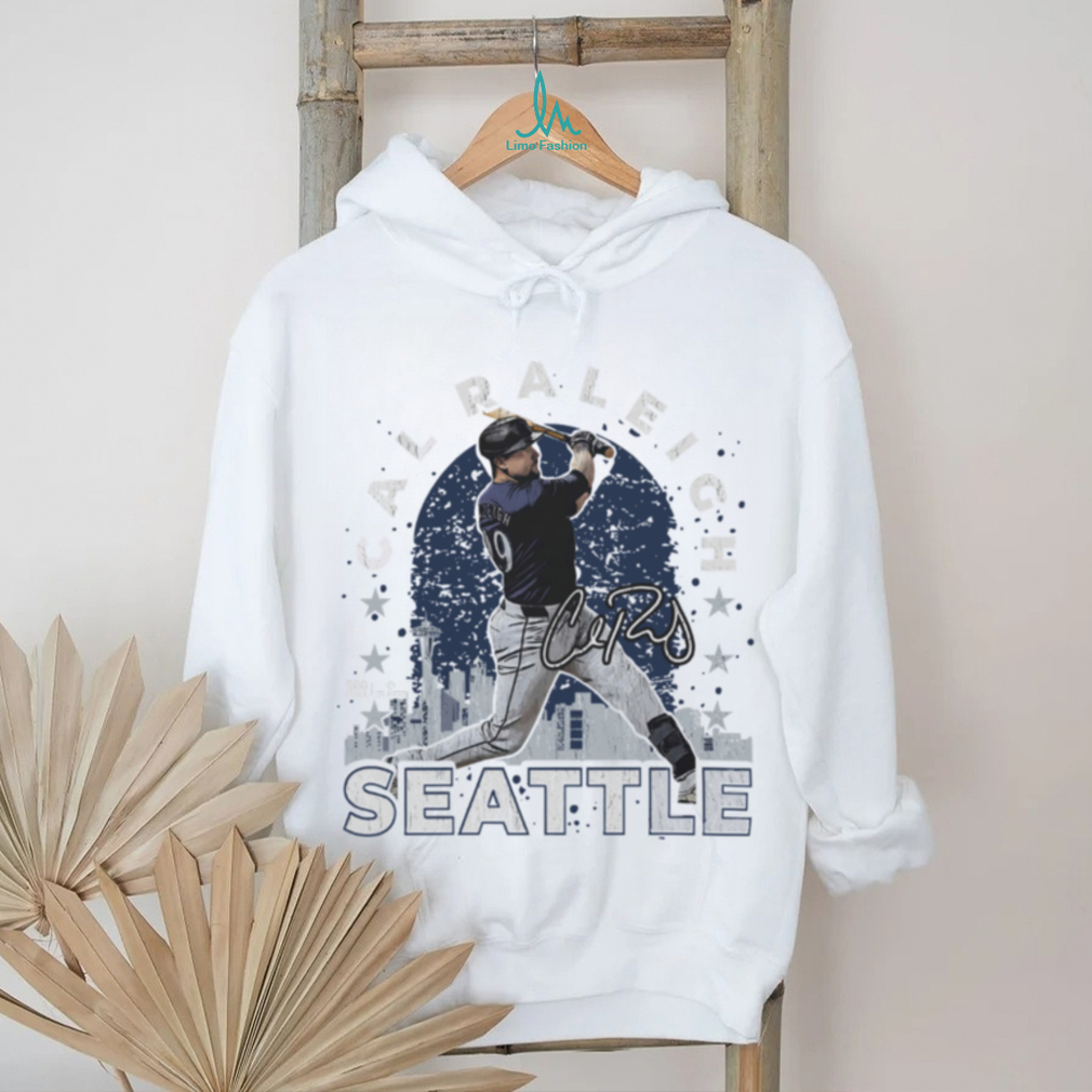 Cal Raleigh Seattle Mariners Gritty Skyline T Shirt Cal Raleigh Seattle Mariners Gritty Skyline T Shirt