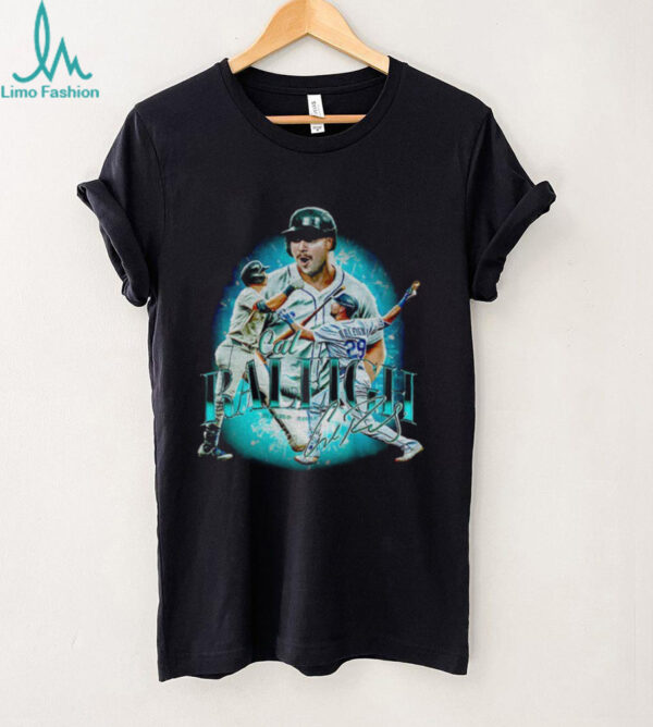 Cal Raleigh Seattle Mariners baseball player signature shirt