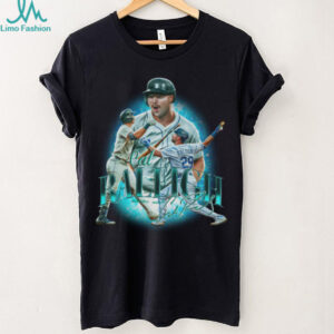 Cal Raleigh SlashLine Seattle Mariners MLB TShirt