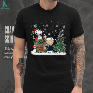 California Golden Bears Snoopy Charlie Brown Christmas Holiday T Shirt