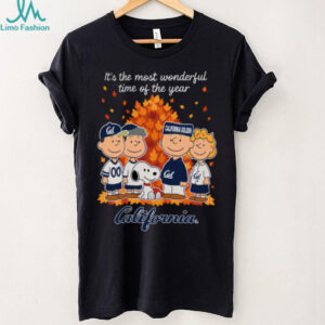 California Golden Bears x Peanuts Fall T Shirt It’s the Most Wonderful Time of the Year