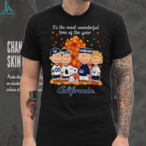 California Golden Bears x Peanuts Fall T Shirt It’s the Most Wonderful Time of the Year