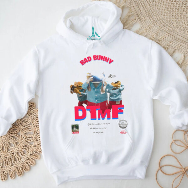 Camiseta Bad Bunny DTMF Latin Music Retro Album Cover T Shirt