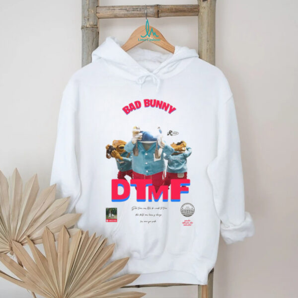 Camiseta Bad Bunny DTMF Latin Music Retro Album Cover T Shirt