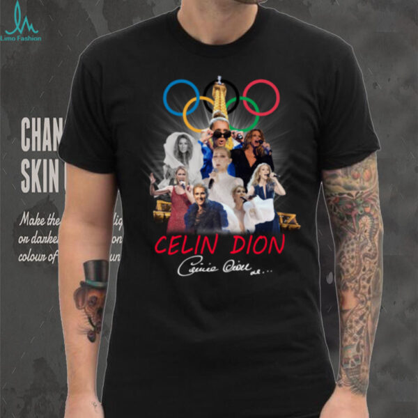 Celine Dion Merch Celine Dion 2024 Olympics T Shirt