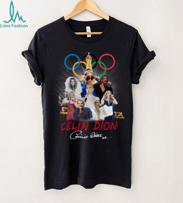 Celine Dion Merch Celine Dion 2024 Olympics T Shirt
