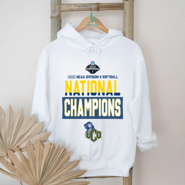 Central Oklahoma Bronchos 2025 Ncaa D2 Softball National Champions T Shirt