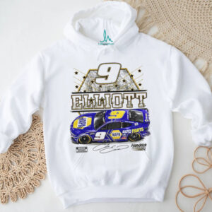 Chase Elliott 9 Hendrick Motorsports NAPA Auto Parts Car Racing logo signature shirt
