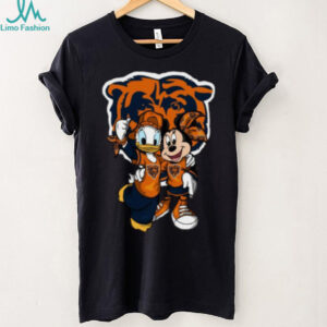 Chicago Football Mickey & Donald Fan Shirt