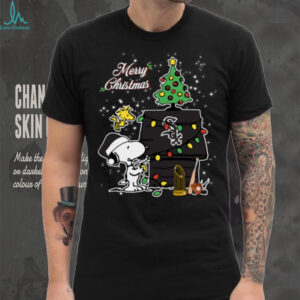 Chicago White Sox Merry Christmas With Snoopy Baby T Shirt
