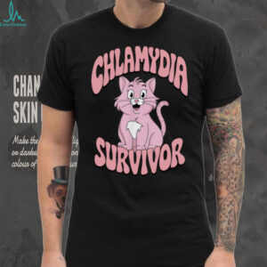 Chlamydia Survivor Cat T Shirt
