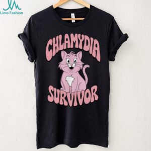 Chlamydia Survivor Cat T Shirt
