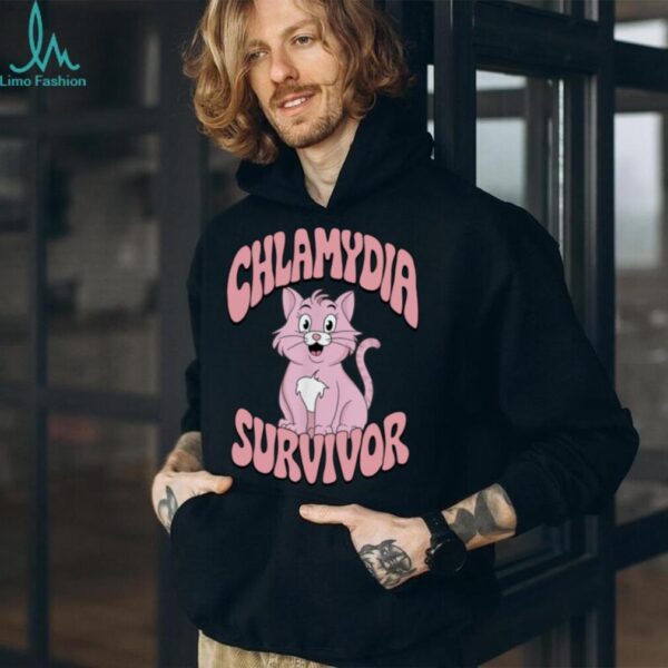Chlamydia Survivor Cat T Shirt