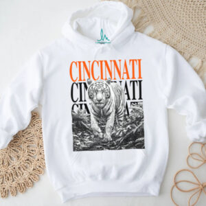 Cincinanti White Tiger Shirt Cincy Shirts