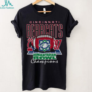 Cincinnati Bearcats Homefield 1997 Humanitarian Bowl Champions T Shirt