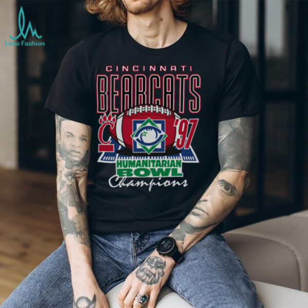 Cincinnati Bearcats Homefield 1997 Humanitarian Bowl Champions T Shirt