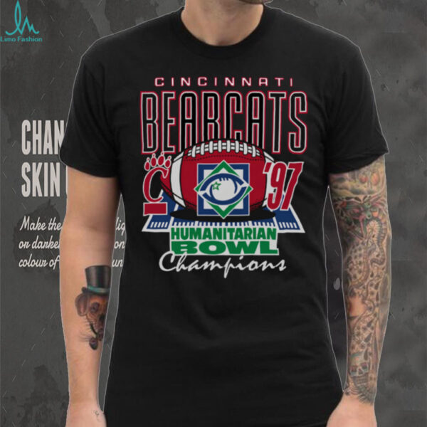 Cincinnati Bearcats Homefield 1997 Humanitarian Bowl Champions T Shirt
