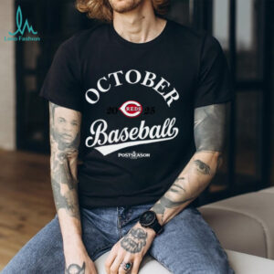 Cincinnati Reds Team Player October 2025 Postseason Signature T Shirt