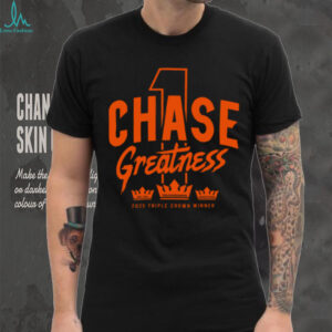 Cincy Shirts Apparel Ja’Marr Chase Greatness 2025 Triple Crown Winner T Shirt