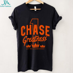 Cincy Shirts Apparel Ja'Marr Chase Greatness 2025 Triple Crown Winner T Shirt