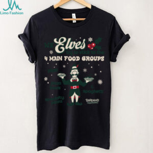 Cincy Shirts Apparel LaRosa's Pizza 4 Main Food Groups Christmas T Shirt