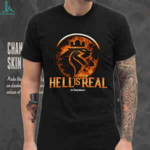 Cincy Shirts Store FC Cincinnati Hell is Real Kombat Tee