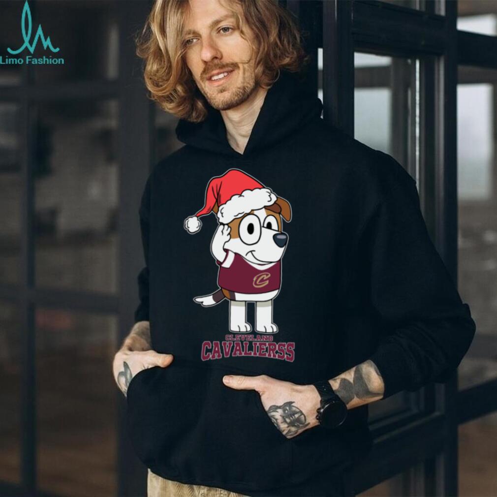 Cleveland Cavaliers Bluey Jack Christmas Cute TShirt Cleveland Cavaliers Bluey Jack Christmas Cute TShirt