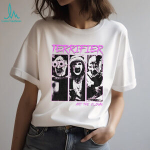 Clown terrifier art the clown scary horror clown spooky Halloween shirt