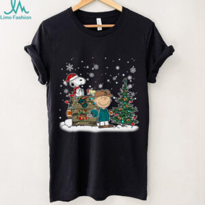 Coastal Carolina Chanticleers Snoopy Charlie Brown Christmas Holiday T Shirt