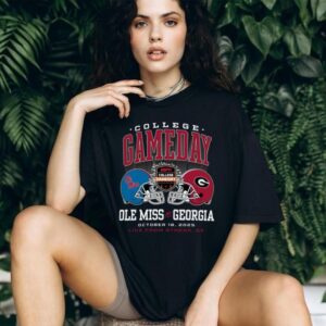 College Football Gameday Ole Miss at Georgia October 18 2025 Shirt