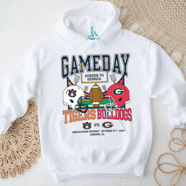 College Gameday Merch Auburn Tigers Football vs Georgia Bulldogs T Shirt
