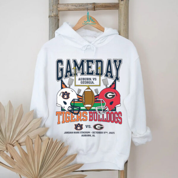College Gameday Merch Auburn Tigers Football vs Georgia Bulldogs T Shirt