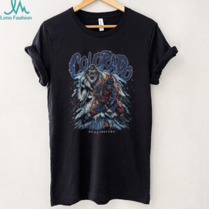 Colorado Avalanche Hockey Skeleton Dead Threads 2025 T shirt