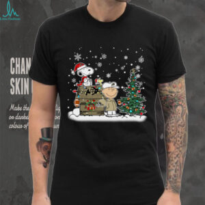 Colorado Buffaloes Snoopy Charlie Brown Christmas Holiday T Shirt