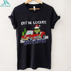 Colorado Rockies Grinch Christmas T Shirt Get In Losers We’re Stealing Christmas Holiday Tee